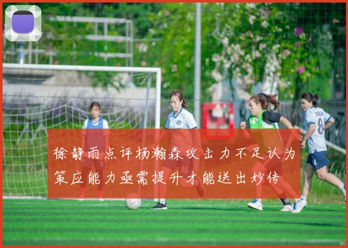 徐静雨点评杨瀚森攻击力不足认为策应能力亟需提升才能送出妙传