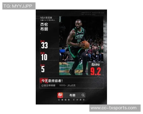 杰伦布朗回顾生涯最佳赛季称球队在联盟中表现出色